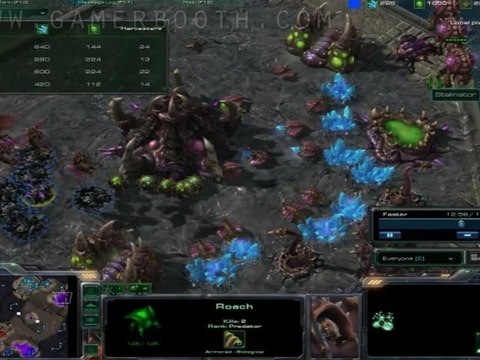 Stalin's Starcraft II Battle Report #12 (2 vs 2 Coalition )