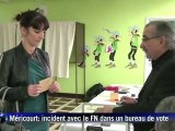 Législatives 2012 : incident dans un bureau de vote Méricourt