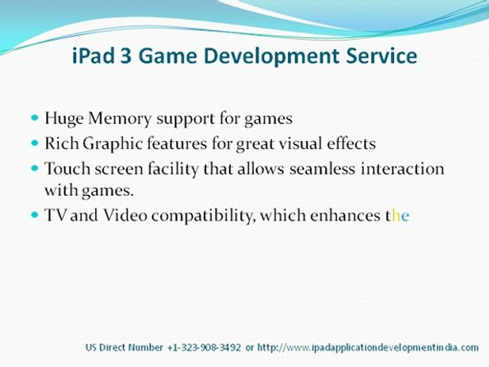 iPad 3 Game Development