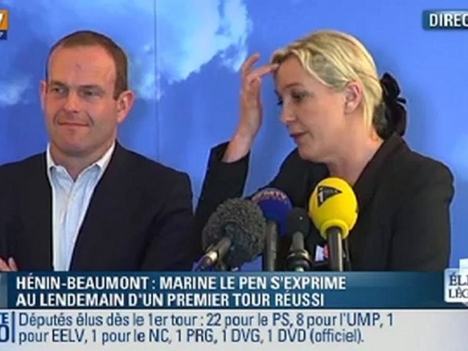 Marine Le Pen se penche sur les cas Morano, Tron et Mélenchon