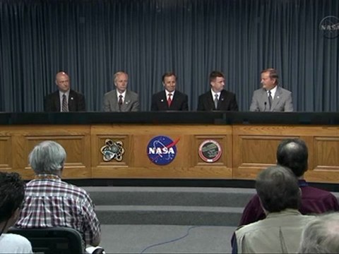 [STS-134] Post Launch News Conference