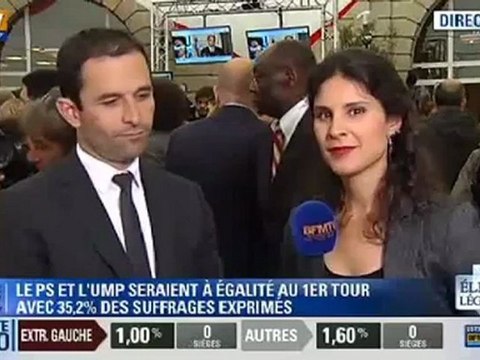 Benoît Hamon : Il faut agréger le score des Verts à celui du PS