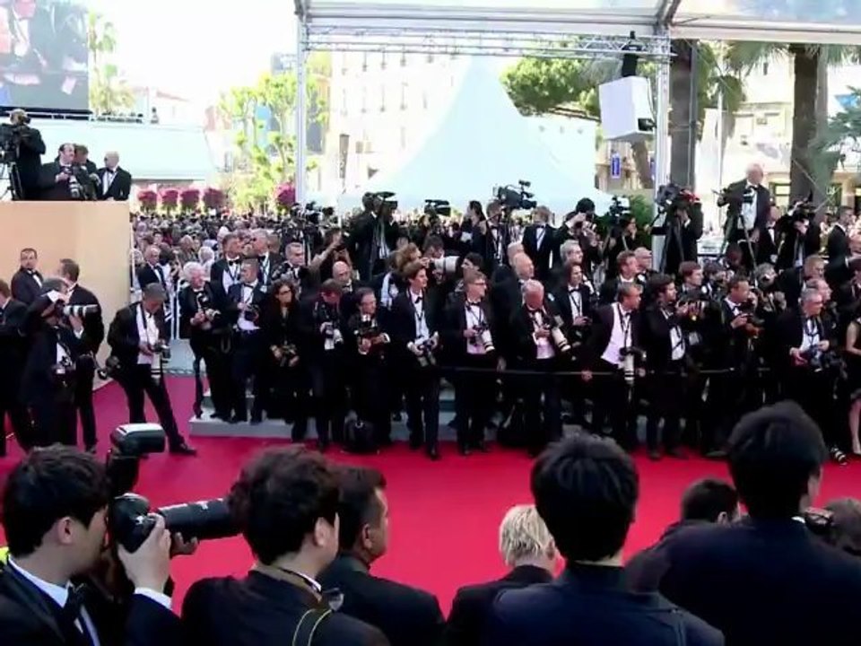 Première montée des marches au festival de Cannes