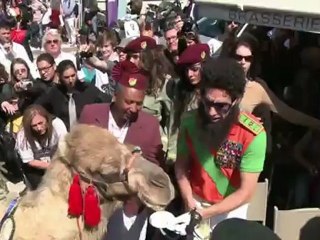 Sacha Baron Cohen sur la croisette