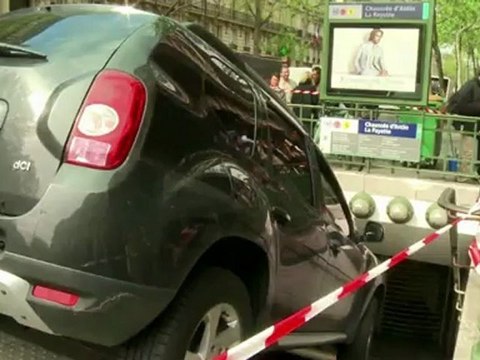 Insolite : un conducteur confond métro et parking