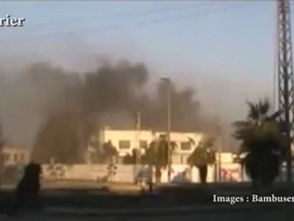 Homs : les bombardements filmés par les insurgés