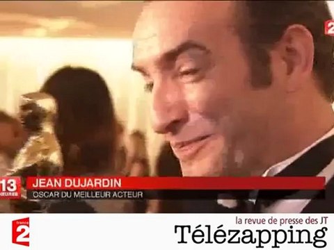 The Artist : les explosions de joie aux Oscars