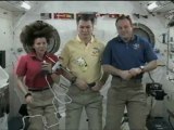 [ISS] Station Crew Offers Wedding Greetings to the Royal Couple
