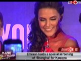 Emraan Hashmi holds a special screening of 'Shanghai' for Kareena Kapoor