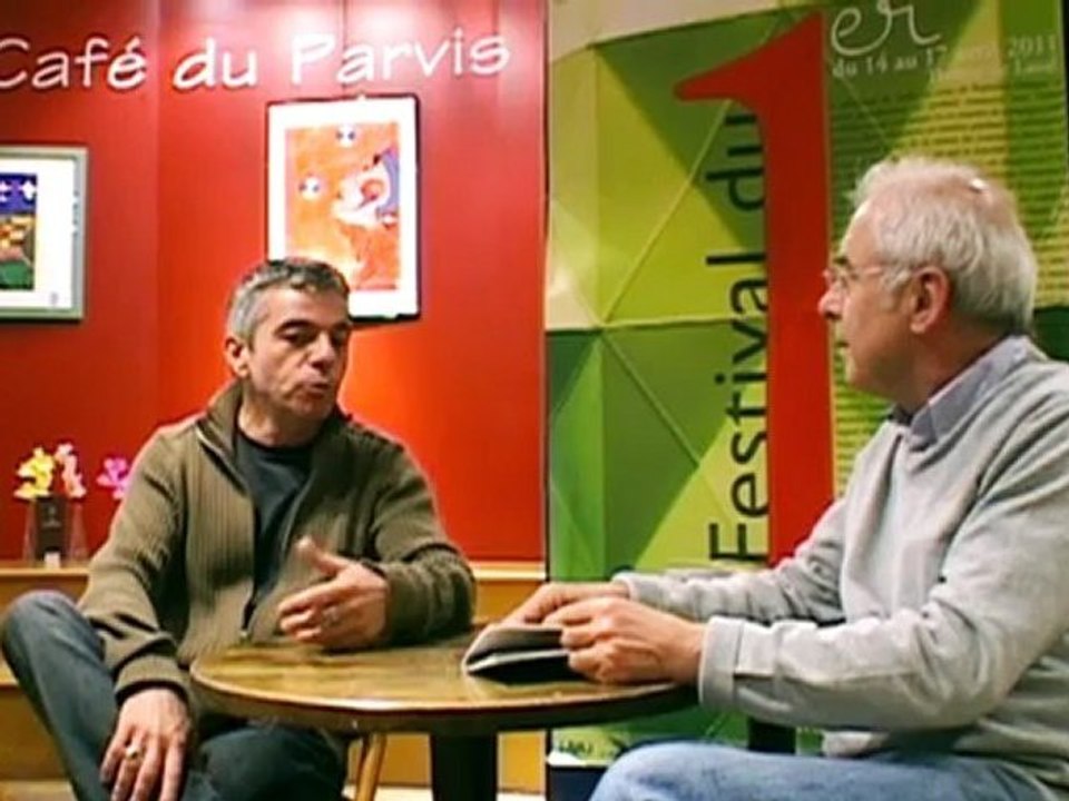 Interview de Lionel Salun (Festival du Premier Roman de Laval 2011)