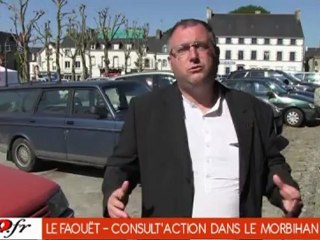 Syndicalisation au Faouët - Bruno Bothua - SG de l'UD CGT du Morbihan