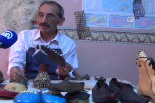 Kentin son çarık ustasının umudu ''beyaz perde''