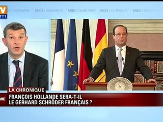 Tentative de rapprochement entre Merkel et Hollande ce soir à Paris