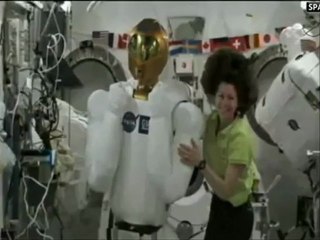 [ISS] R2 Robot Removed From Packaging Onboard ISS