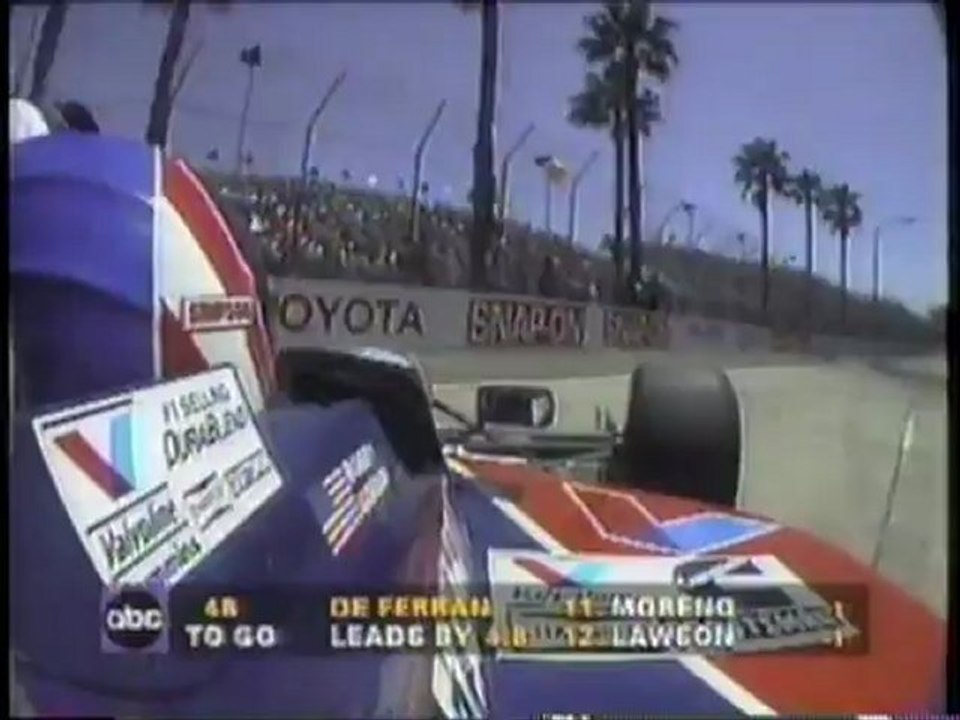 CART Long Beach 1996 Crash Gordon Herta