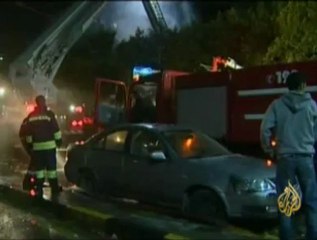 قصف أهداف مدنية وعسكرية في طرابلس