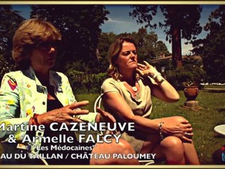 Le vin au féminin en Gironde - Armelle Falcy & Martine Cazeneuve, Les Médocaines