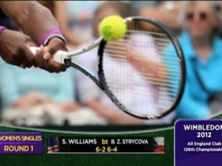 Wimbledon: Regen-Break kann Kwitowa nichts anhaben