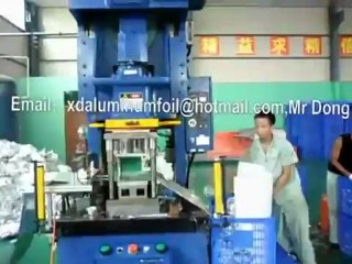 how it_s made -household _disposable aluminum foil container