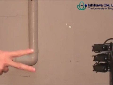 Le robot japonais qui gagne à pierre-feuille-ciseau à tous les coups