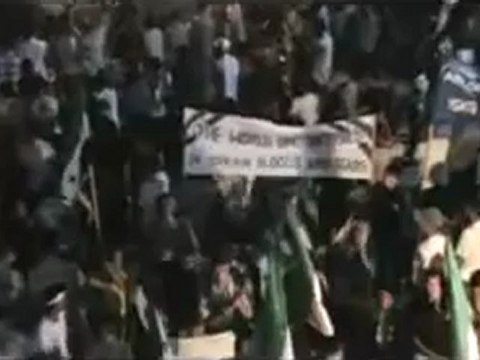 Syria فري برس حمص الحولة مظاهرة مسا ئية حي العربا ض 26 6 2012 Homs