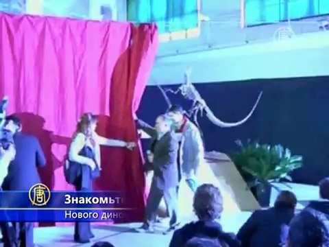 В Аргентине показали новый вид динозавра