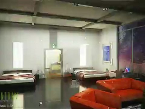 Interior Walkthrough,3D Walkthrough Animation, Yantram 3D Interior Design Studio