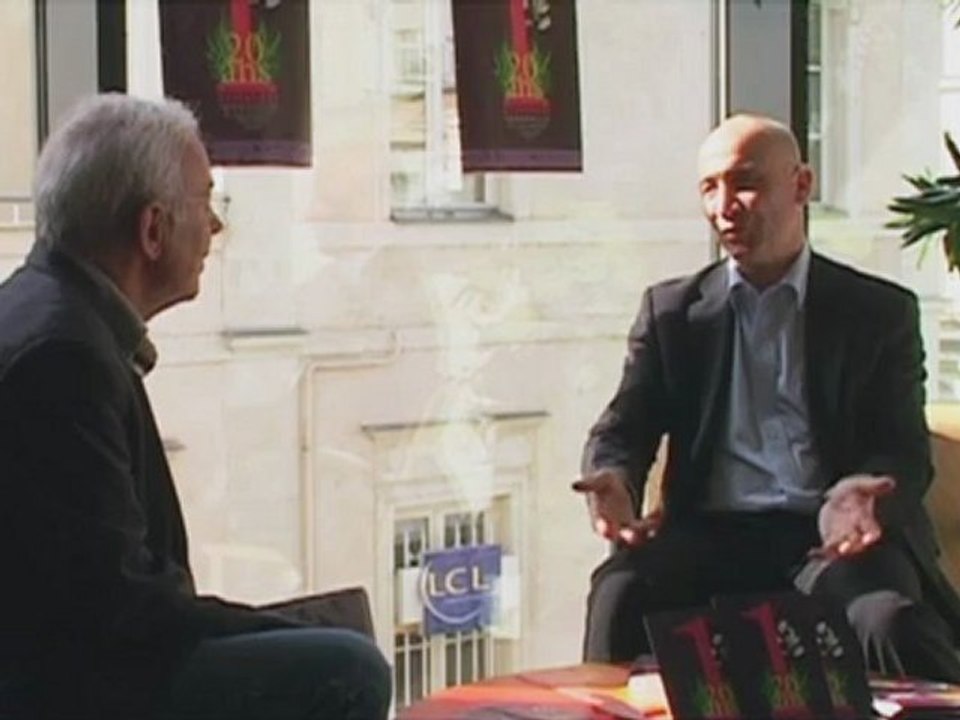 Interview de Éric Sommier (Festival du Premier Roman de Laval 2011)