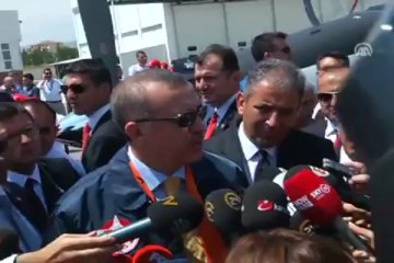 Erdoğan kokpitte