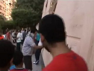 لا للمحاكمات العسكرية على بوابة وزارة الداخلية #Sep9