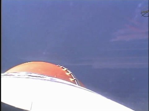 [STS-134] Launch View From Inside Endeavour