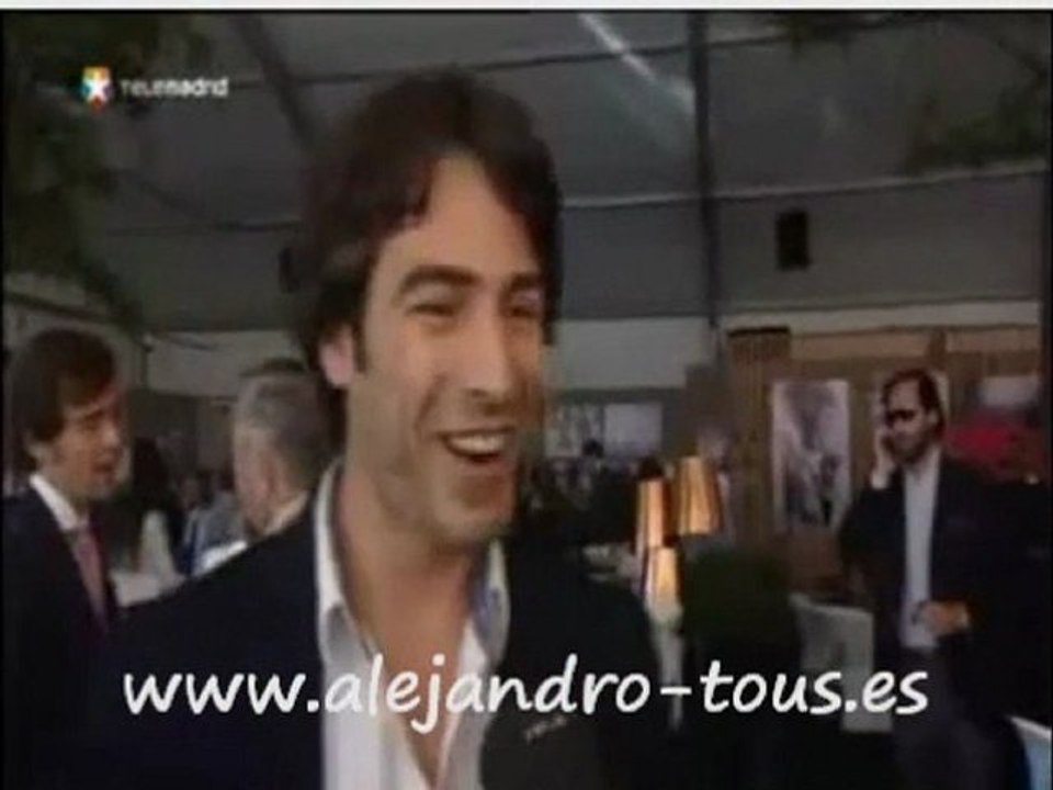 Alejandro Tous. Asistencia al "Espacio Arte y Cultura Madrid" - Informativos Telemadrid