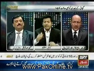 Pakistan Tonight - 27th June 2012 Part 2 - By Ary News