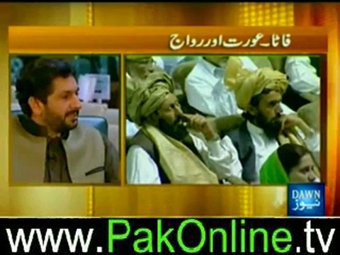 News Night with Talat (Fata – Aurat aur Riwaaj) – 27th June 2012_2