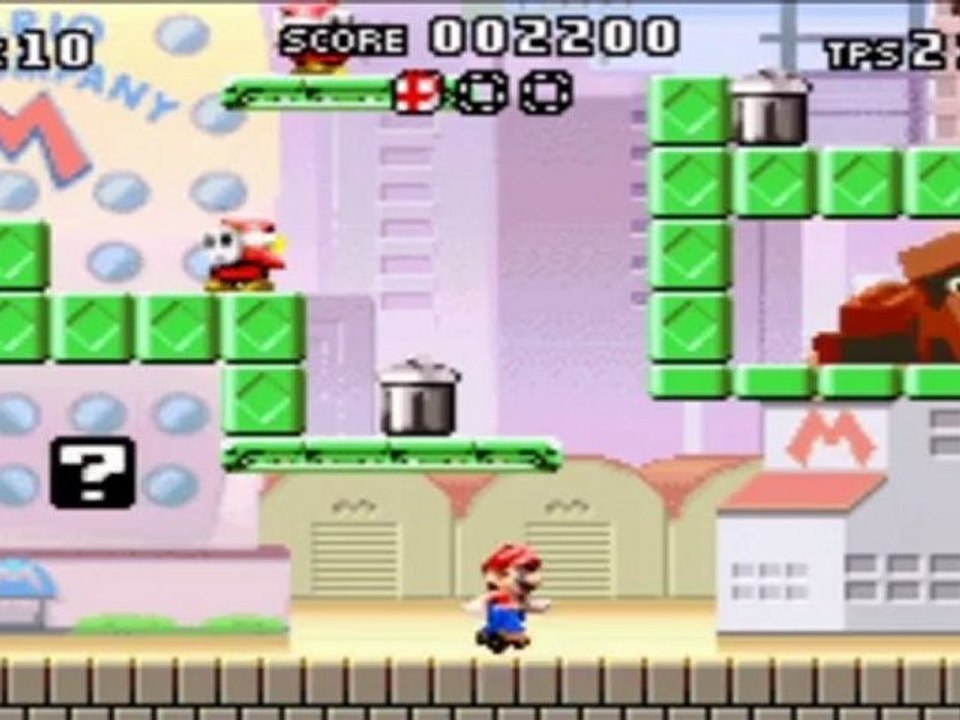 Mario vs. Donkey Kong - Monde 1 : Mario Toy Company - Niveau 1-6