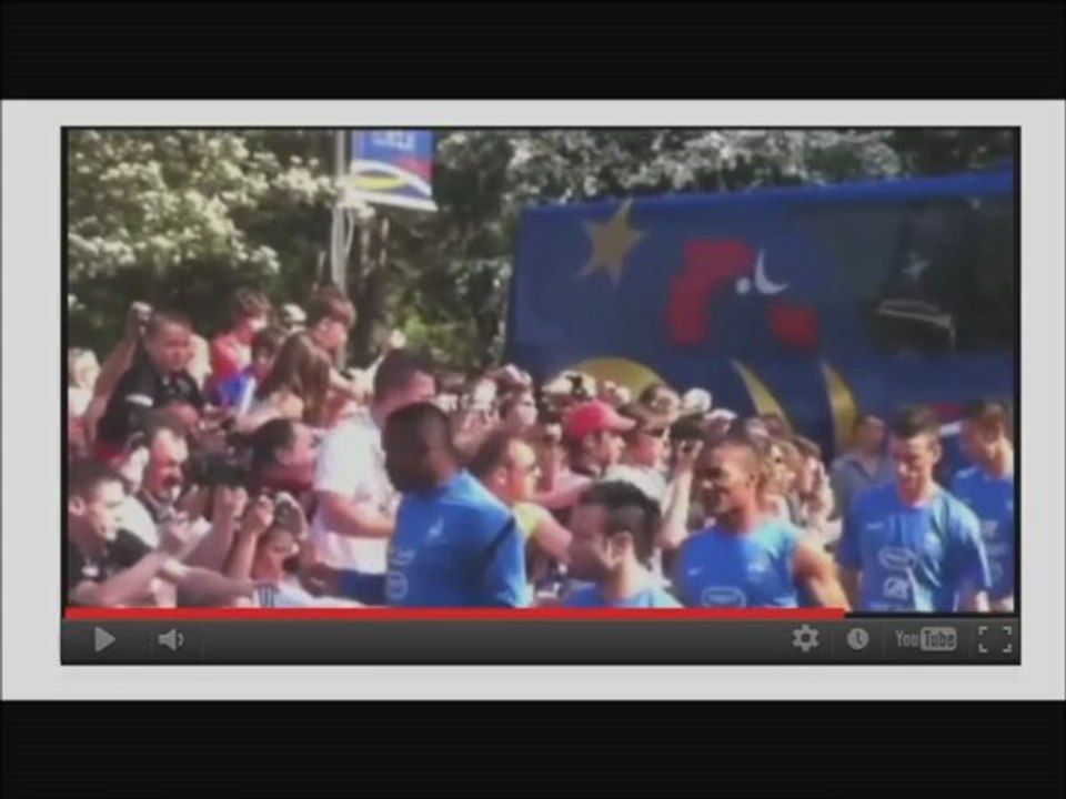Euro 2012 de l'équipe de France(Ceci est une parodie bien sur)