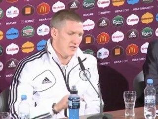 Germania, contro l'Italia Schweinsteiger ci sarà