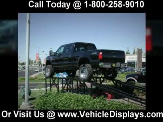 Car display stand 800-258-9010 "car display ramp"