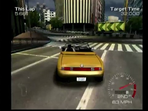 Classic Game Room - METROPOLIS STREET RACER review for Sega Dreamcast