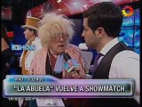 Angel de Brito entrevistó a la abuela, el personaje de Gasalla. Primera vez de la abuela en EEES