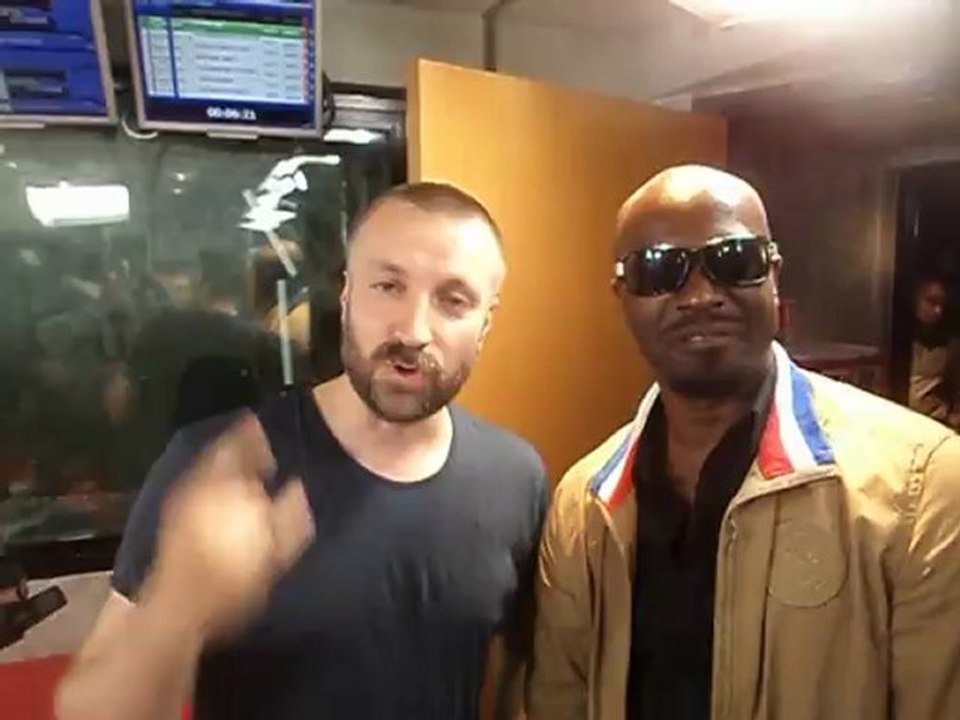 dedicace de Fred de Skyrock a CHABODO avc Ted le Parrain planete Rap