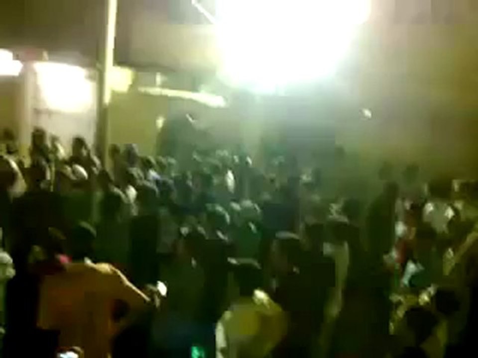 Syria فري برس البوكمال مظاهرة مسائية من عزاء الشهيد حازم الرباح 27 6 2012 ALbokamal