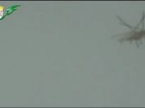 Syria فري برس حماة  المحتلة كفرزيتا   الطيران المروحي في سماء المدينة ويقصف المدنيين 27 06 2012 Hama