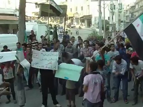 Syria فري برس ادلب سلقين مسائيه رائعه في أربعاء الغضب 2012 06 27ج2 Idlib