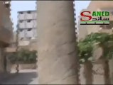 Syria فري برس ديرالزور  لواء الاحواز اشتباك كتيبة  بابا عمرو وكتيبة شهداء الفرات في حي الموظفين ضد عصابات الاسد Deirezzor