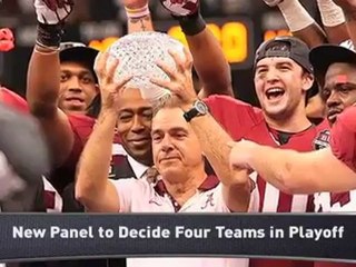 4-Team Playoff to Replace BCS in 2014
