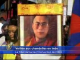 Veillée aux chandelles en Inde