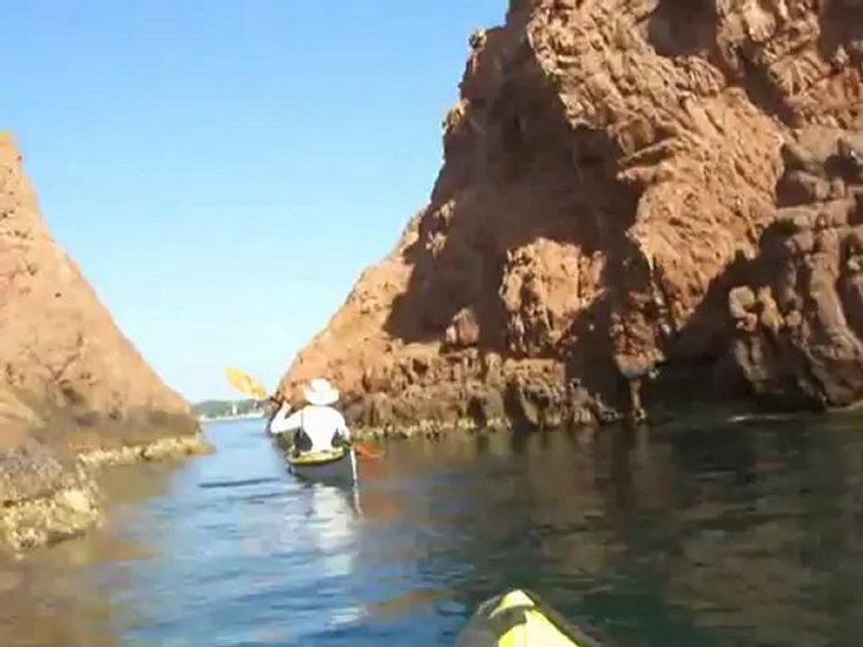 arrivée sur l'ile d'or