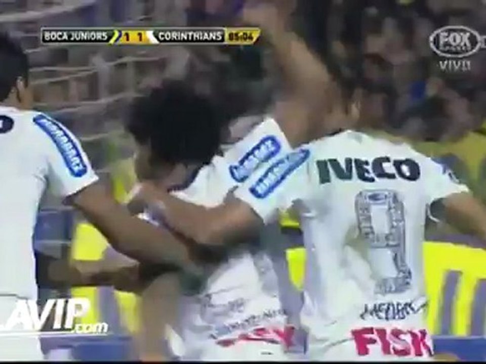 Gol de Romarinho - Boca vs Corinthians - Copa Libertadores