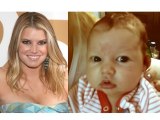 Jessica Simpson Flaunts Her Baby Daughter's Pictures! - Hollywood Hot